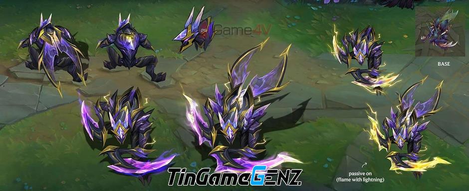 Hé lộ skin Thần Thoại Kha’Zix, Hàng Hiệu mới Yuumi và Leona trong LMHT