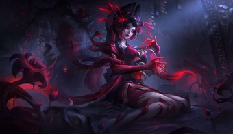 Hé lộ trang phục Huyết Nguyệt cho Zyra, Fiddlesticks và Zed trong LMHT