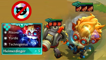 Heimerdinger có thể lên 4 sao sau khi Yordle bị xóa trong chế độ Đấu Trường Chân Lý (ĐTCL) phiên bản 9.5.