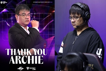 HLV Archie rời Team Secret sau khi đạt top 3 VCS Mùa Hè 2023.