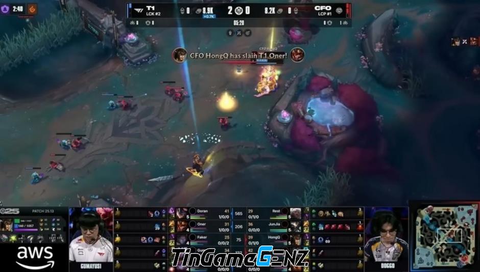 HongQ - Tài Năng Trẻ Làm Nức Lòng Faker Tại MSI 2025: Khám Phá Ngôi Sao Mới Của LMHT!