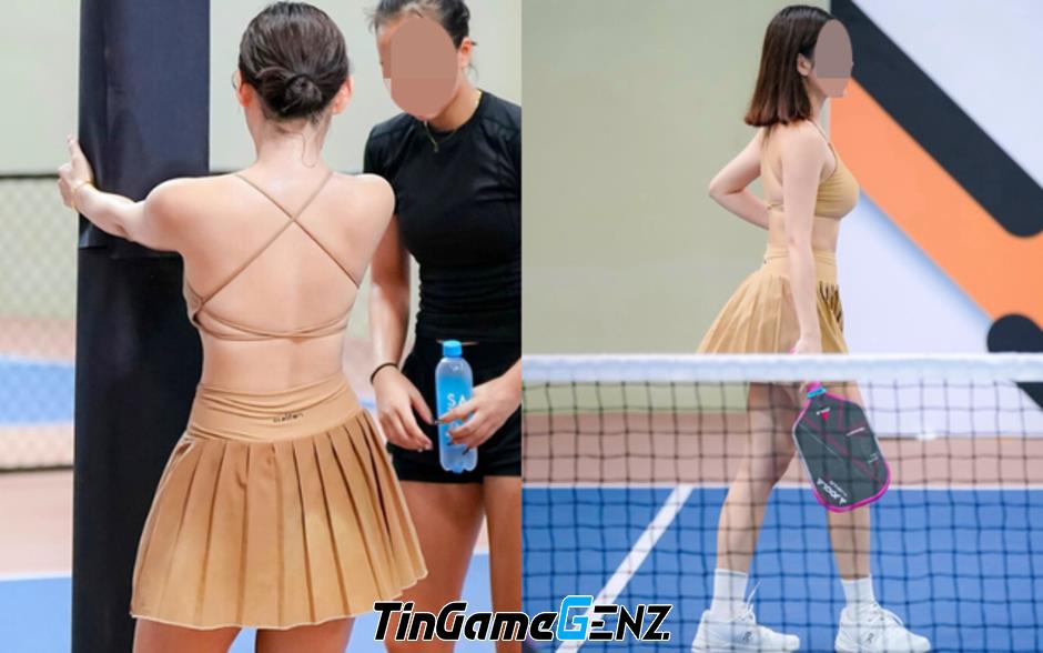 "Hot Girl Chính Chủ Phản Hồi Về Hình Ảnh Pickleball Gây Bão Trên Mạng Xã Hội"