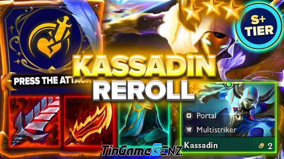 Hướng Dẫn Build Đội Hình Kassadin Reroll Dễ Dàng Trong DTCL Mùa 12