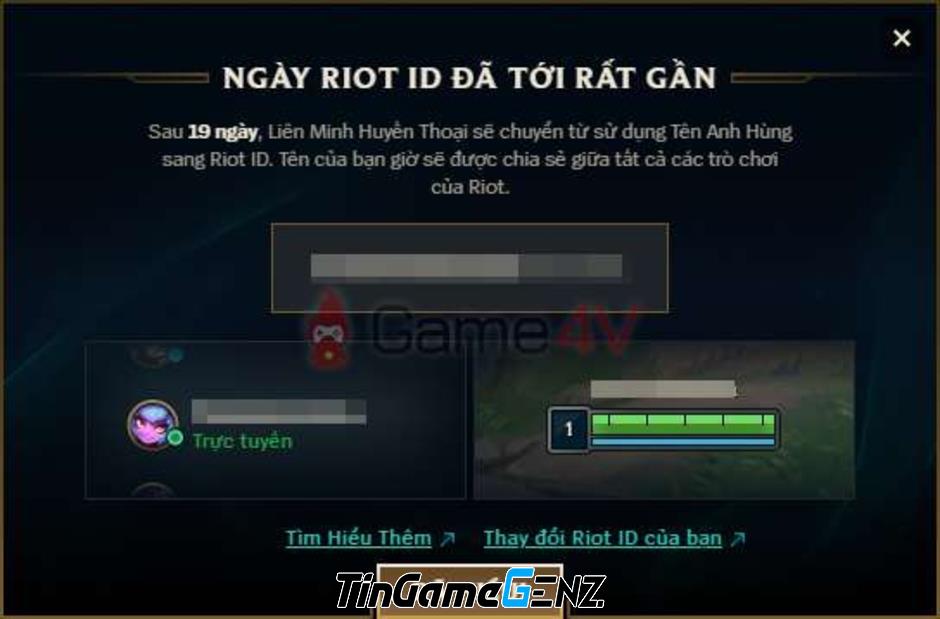 Hướng dẫn đổi Riot ID - Tên Ingame mới nhất trong LMHT hôm nay