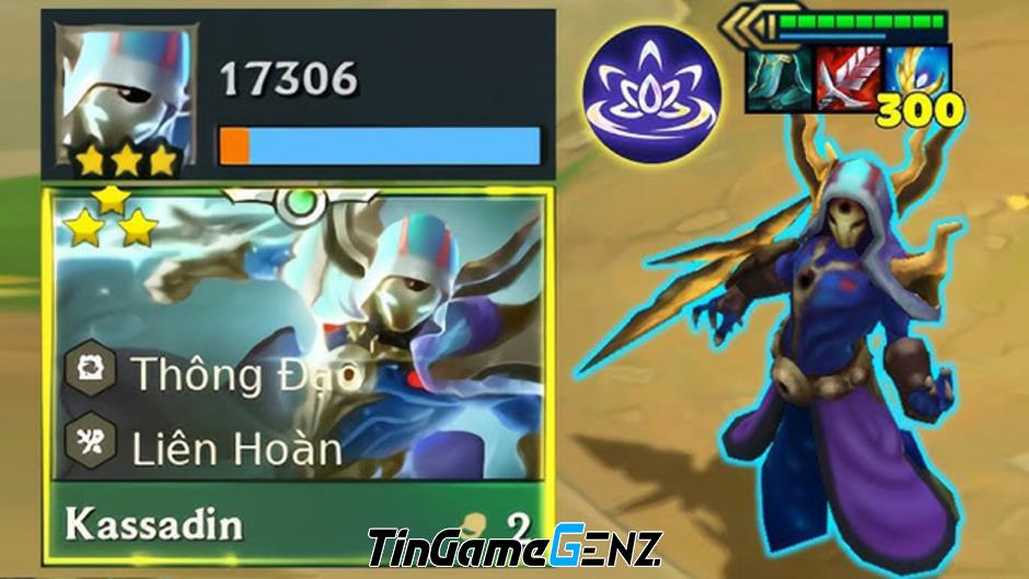 Hướng dẫn Kassadin reroll trong ĐTCL 14.15 – Con bài hot nhất mùa 12 vừa ra mắt