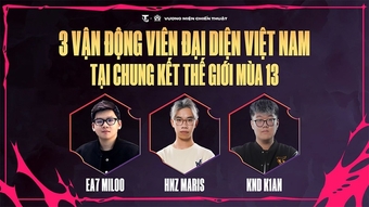 "Ironbog Giữ Vững Ngôi Vương Đại Chiến Siêu Xẻng: Việt Nam Cử 3 VĐV Đến CKTG DTCL Mùa 13"