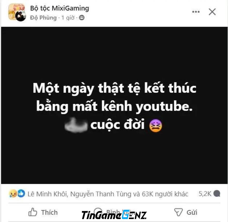 Kênh YouTube Độ Mixi bị hack và livestream ngay lập tức, chính chủ đang khắc phục!