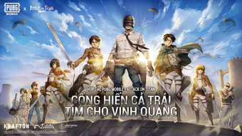 "Khám Phá Cập Nhật Phiên Bản 3.8: Hợp Tác Chấn Động Giữa Attack On Titan và PUBG Mobile!"