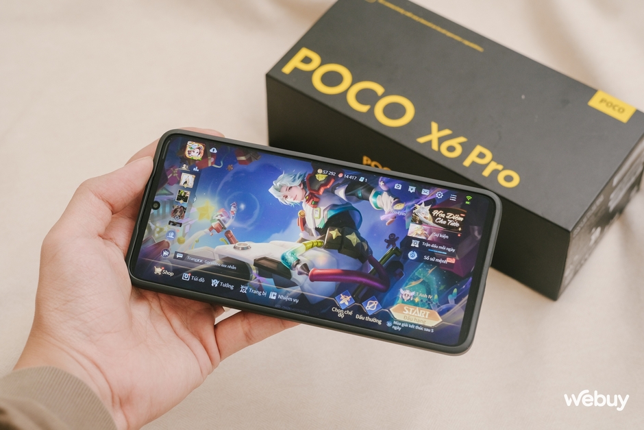 Khám Phá Hiệu Năng Ấn Tượng Của Xiaomi POCO X6 Pro 5G: Chip Dimensity 8300 Ultra Mang Đến Trải Nghiệm Game Tuyệt Vời