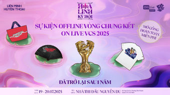 Khám Phá Sự Kiện Chung Kết Onlive VCS Cuối Tuần Này: Không Gian Offline Rực Rỡ Cùng Hoa Linh!