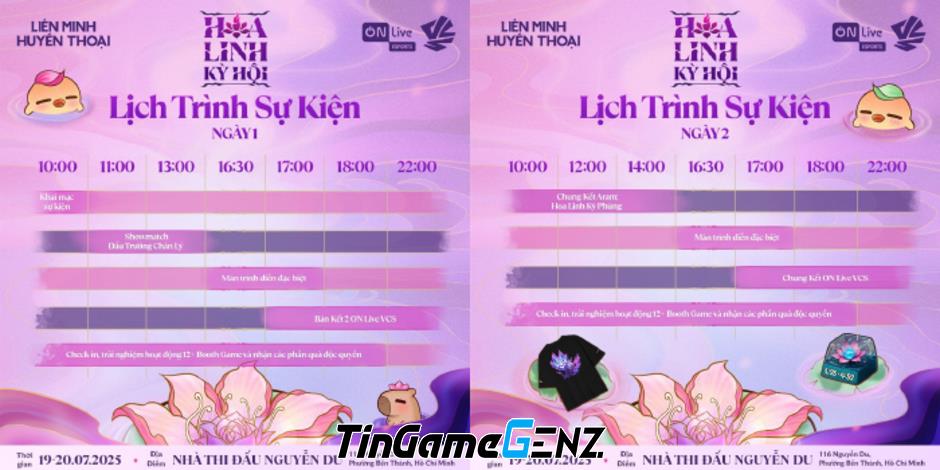 Khám Phá Sự Kiện Chung Kết Onlive VCS Cuối Tuần Này: Không Gian Offline Rực Rỡ Cùng Hoa Linh!