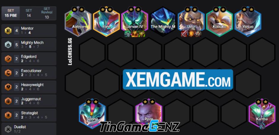 Khám Phá Tộc Đại Cơ Giáp Mecha Trong ĐTCL Mùa 15: Sức Mạnh và Tiềm Năng Có Thực Sự Ấn Tượng? Khám Phá Tộc Đại Cơ Giáp Mecha Trong ĐTCL Mùa 15: Sức Mạnh và Tiềm Năng Có Thực Sự Ấn Tượng?
