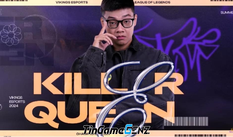 Killerqueen “BDC” chính thức gia nhập Vikings Esports trong LMHT