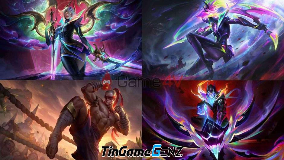 Lee Sin: Hiệu ứng kỹ năng và skin Hỏa Ảnh sau cập nhật mới