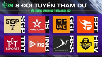 Lịch thi đấu Đấu Trường Danh Vọng Mùa Xuân 2024 cập nhật