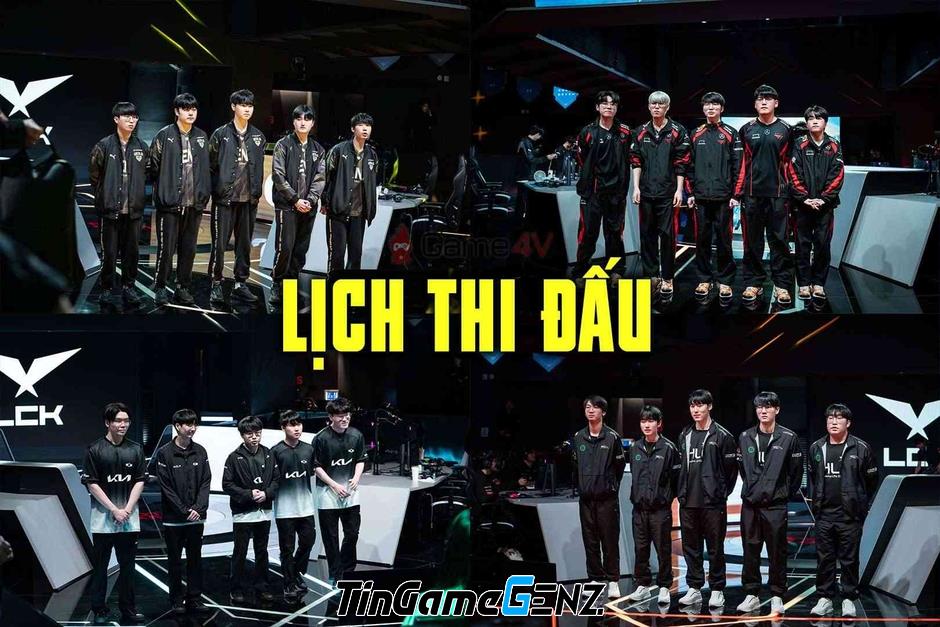 Lịch thi đấu Vòng Playoffs LCK Mùa Xuân 2024 hôm nay