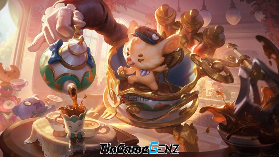 LMHT: Các tướng Jinx, Lulu, Poppy và Rumble sẽ có trang phục mới với chủ đề Cafe Cuties