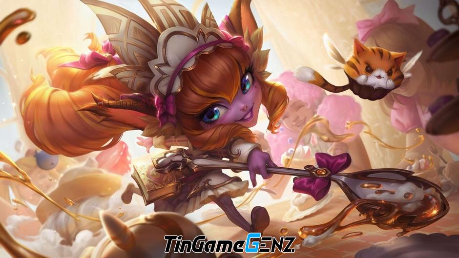 LMHT: Các tướng Jinx, Lulu, Poppy và Rumble sẽ có trang phục mới với chủ đề Cafe Cuties