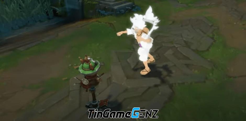 LMHT: Cộng đồng say mê mod Luffy Gear 5 cho Zac.