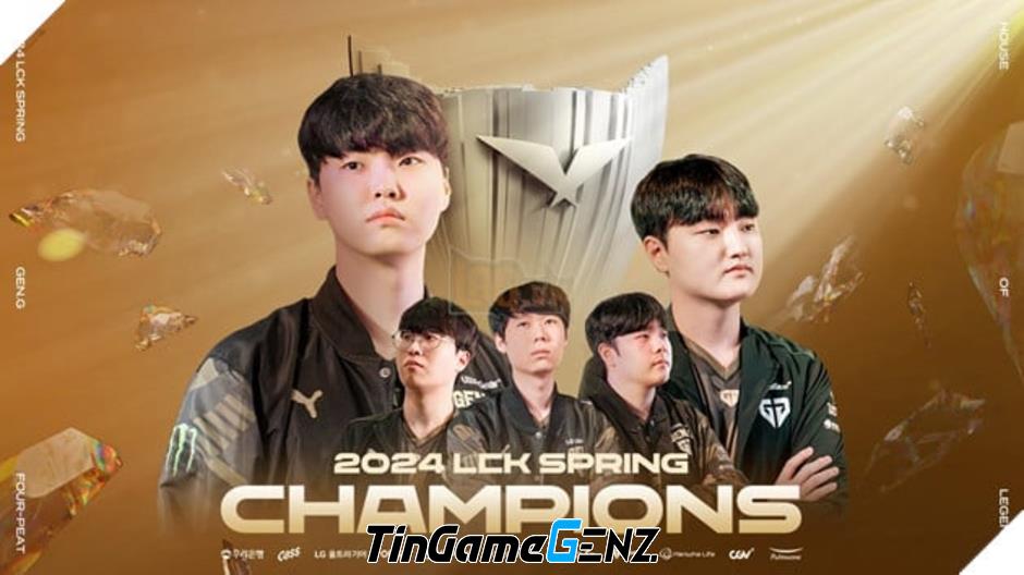 LMHT: Gen.G Đạt Kỷ Lục và Khẳng Định Vị Thế Trong Làng Esports