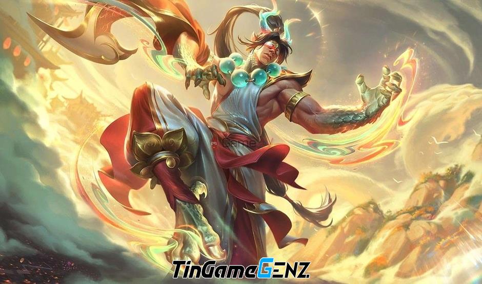 LMHT: Hiệu ứng độc đáo của skin Divine Heavenscale Lee Sin trị giá 2 triệu là gì?