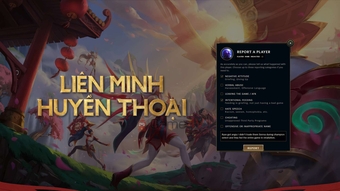 LMHT: Riot Games xác nhận tài khoản tố cáo quá nhiều sẽ không được xem xét trường hợp đơn tố cáo.