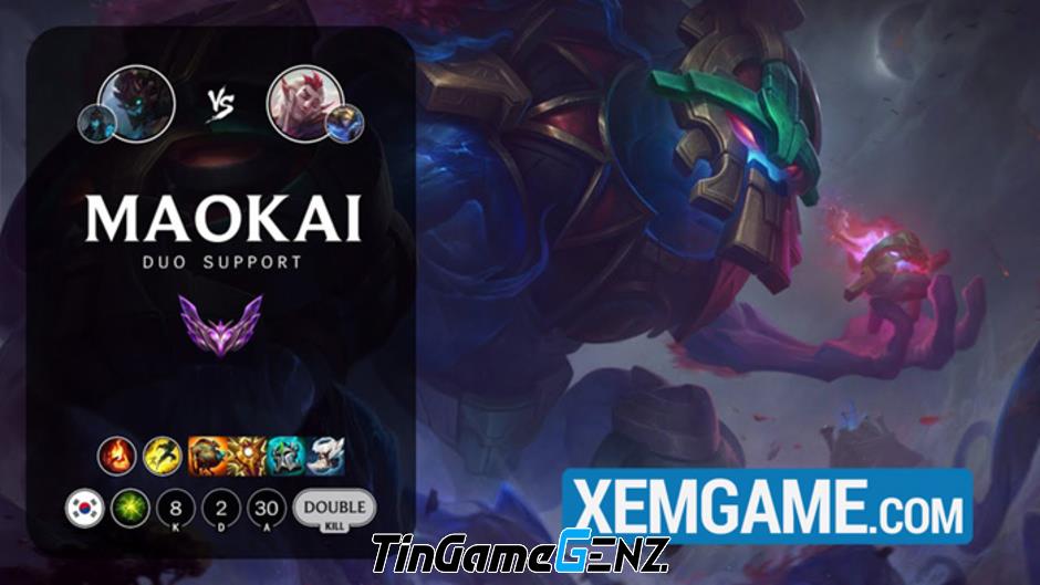 LMHT: Tại sao Maokai trở thành Hỗ Trợ Tier S trong meta 14.2?