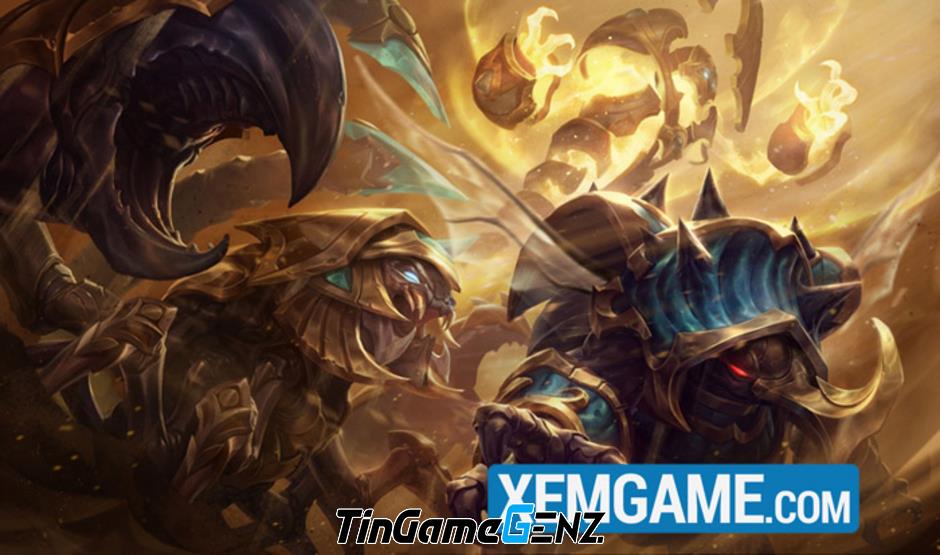 LMHT: Tất cả splash art mới của Skarner, hãy chiêm ngưỡng sức mạnh của nó