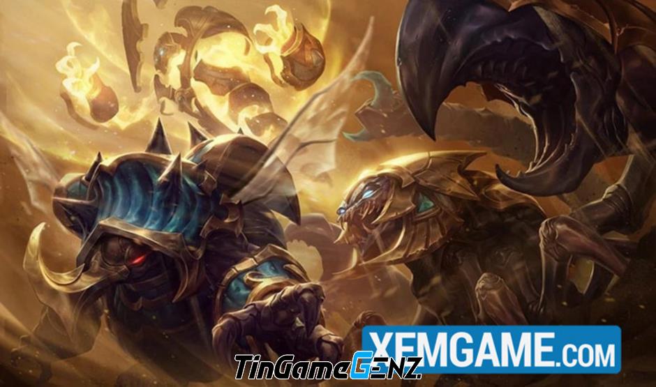 LMHT: Tất cả splash art mới của Skarner, hãy chiêm ngưỡng sức mạnh của nó