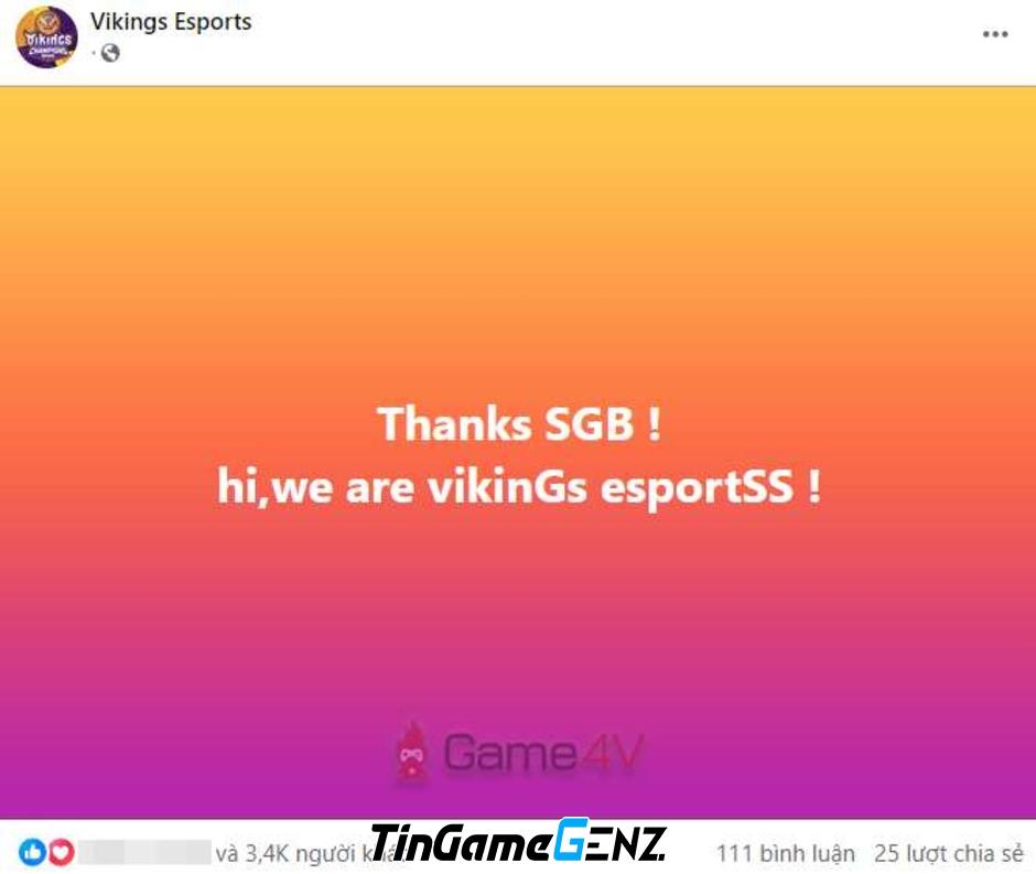 LMHT: VCS sẽ đổi tên thành Vikings Esports, câu lạc bộ ‘Bầy trâu’ sẽ không còn tồn tại