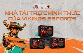 Menitems - Nhà tài trợ chính thức của Vikings Esports trong mùa giải VCS 2024