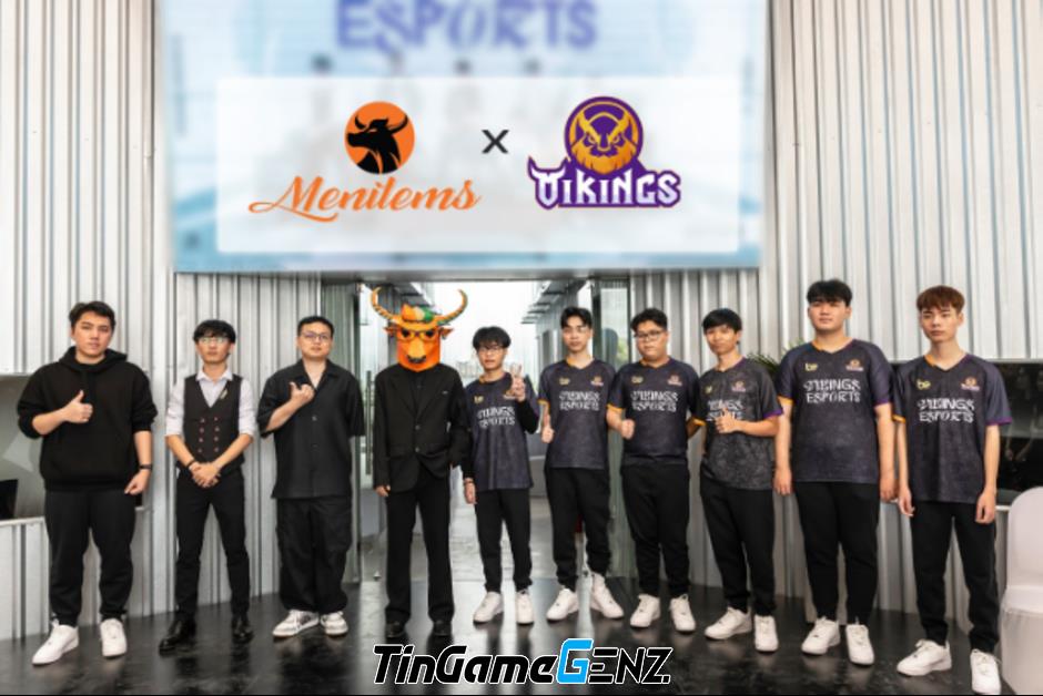 Menitems - Nhà tài trợ chính thức của Vikings Esports trong mùa giải VCS 2024