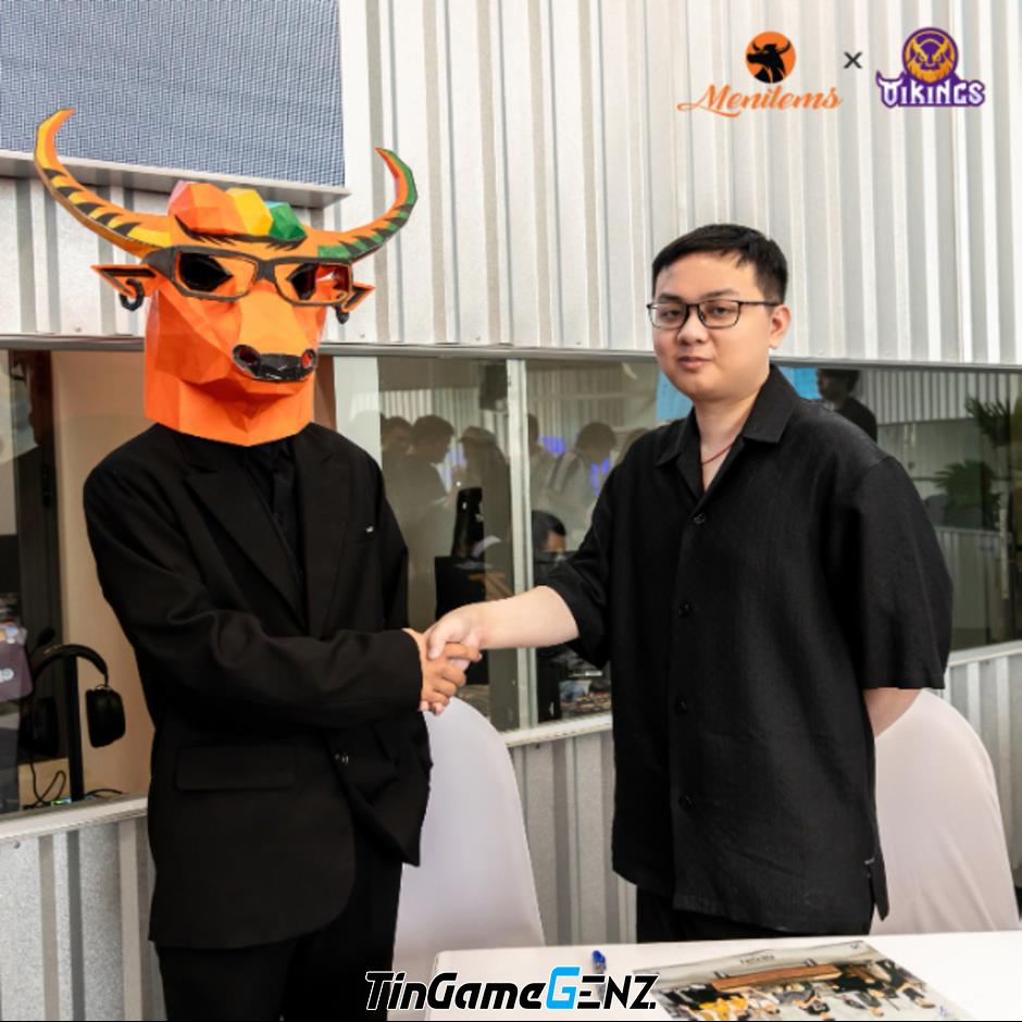 Menitems - Nhà tài trợ chính thức của Vikings Esports trong mùa giải VCS 2024