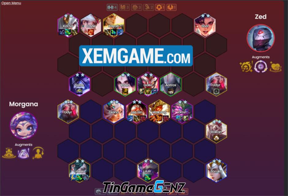 Minigame TFT Boardle giả lập thế trận ĐTCL xuất hiện để giải trí