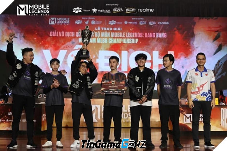 "Mobile Legends Bang Bang: Legion Esports Đè Bẹp Đối Thủ, Thăng Hoa Tại Giải Đấu VMC 2024"