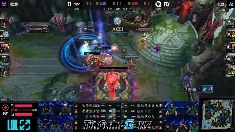 MSI 2024: T1 đánh bại FLY 2-0, giành vé vào Vòng Phân Nhánh