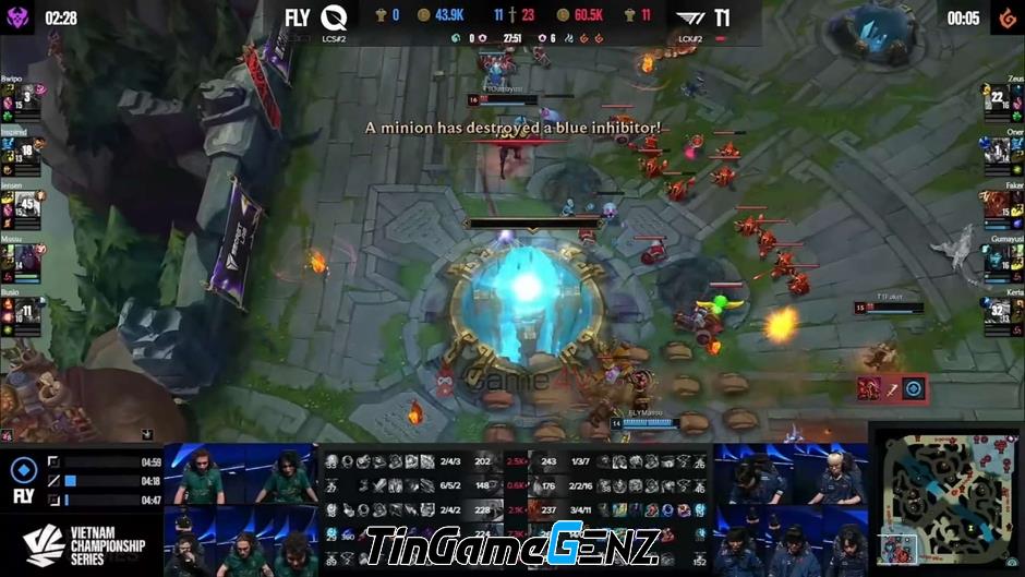 MSI 2024: T1 đánh bại FLY 2-0, giành vé vào Vòng Phân Nhánh