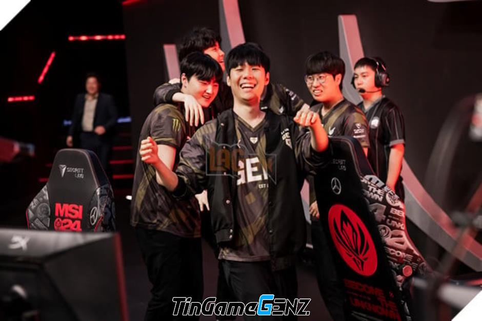 MSI 2024: Thành Viên Gen.G Chia Sẻ Niềm Vui Vô Địch