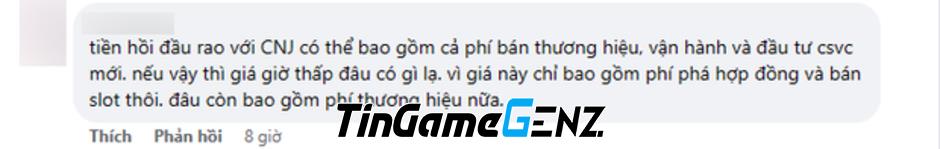 Mức giá mua lại SGB tiết lộ, khiến cộng đồng VCS sửng sốt vì quá thấp.