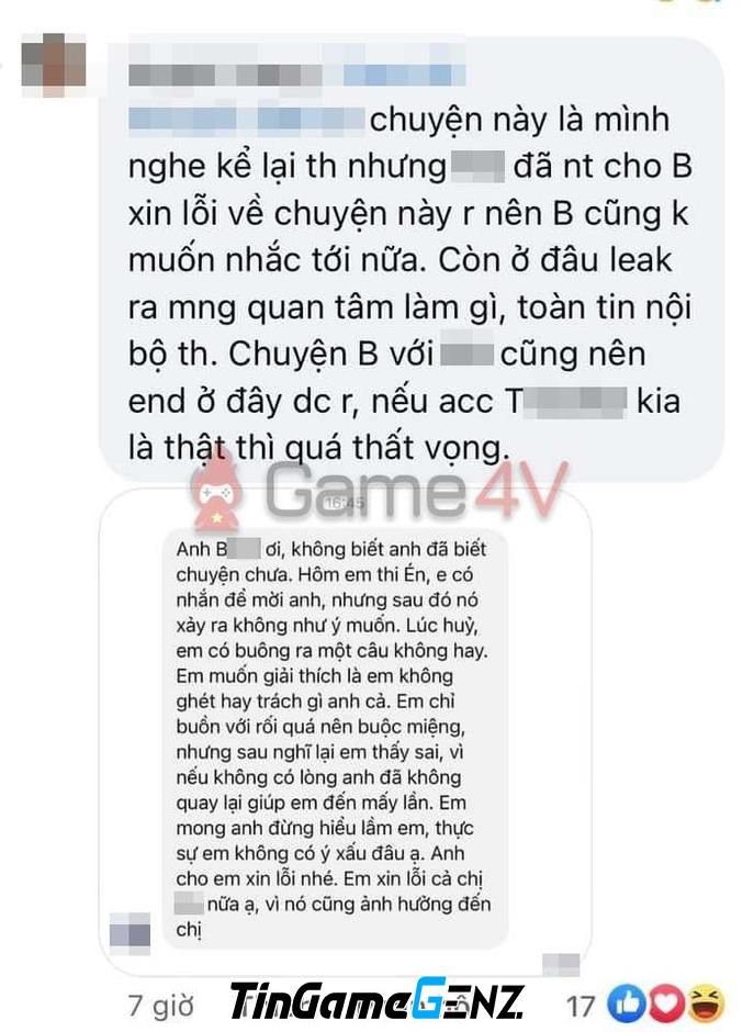 Nữ MC Liên Quân Mobile bị khóa mạng xã hội sau drama với tuyển thủ đội S**.