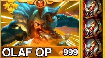 Olaf reroll trỗi dậy mạnh mẽ trong ĐTCL Mùa 10 với phiên bản 14.1