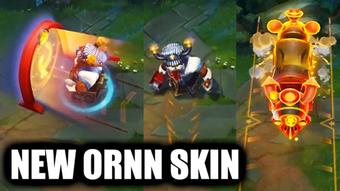 Ornn lái tàu: Skin fanmade chính thức của Riot Games