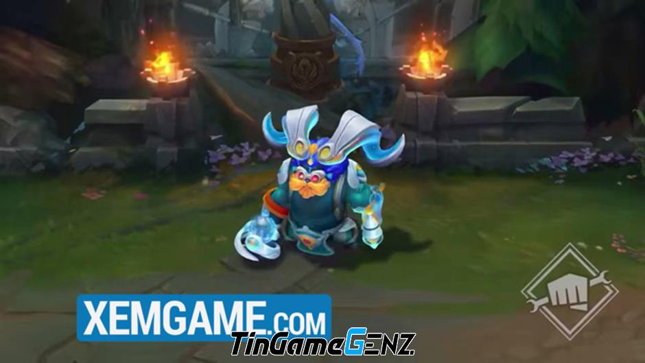 Ornn lái tàu: Skin fanmade chính thức của Riot Games