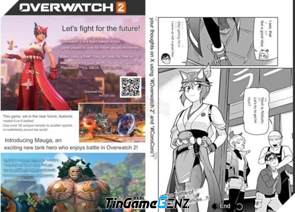 Overwatch 2 giới thiệu băng đảng Kiriko trong truyện tranh mới