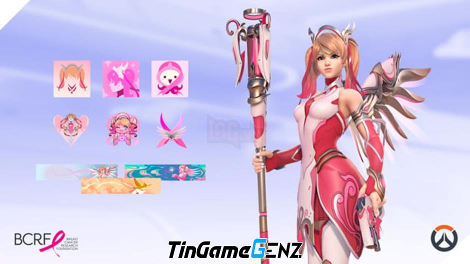 Overwatch 2 tái xuất với sự trở lại của Pink Mercy, người hâm mộ háo hức