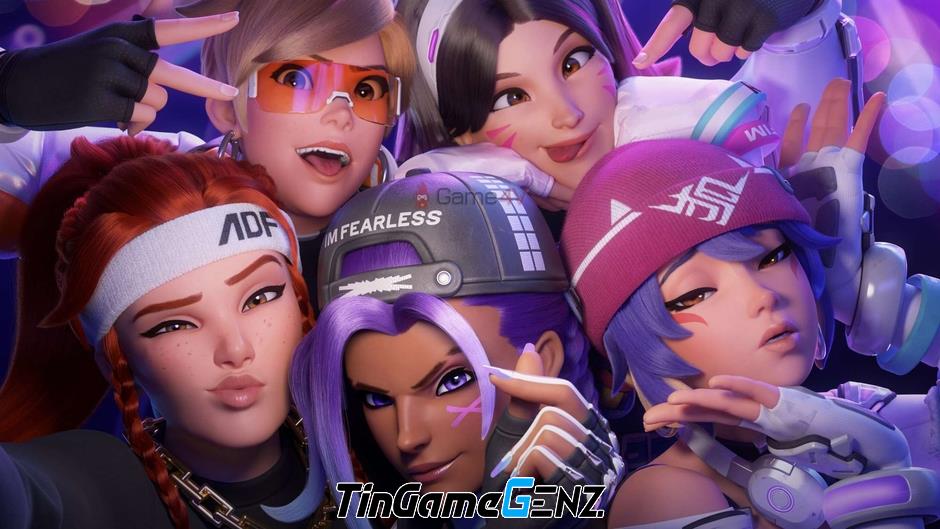 Overwatch 2 tung skin mới đi kèm MV Kpop của Le Sserafim