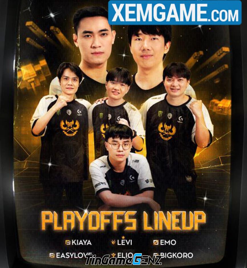 Playoffs VCS Mùa Xuân 2024: 4 đội mạnh bất ngờ, cuộc đua đỉnh cao!