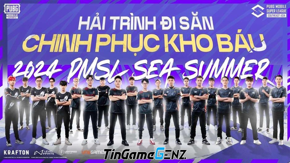 PUBG MOBILE: Giải đấu lớn nhất Đông Nam Á - PMSL SEA 2024 trở lại vào mùa hè