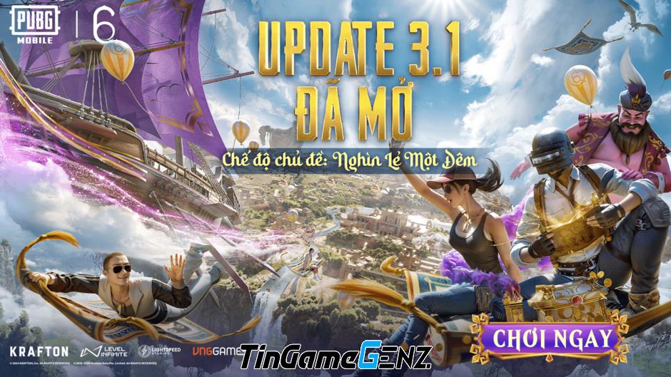 PUBG MOBILE: Ra mắt Đảo Bay Nimbus trong bản cập nhật 3.1