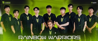 Rainbow Warriors công bố line up tham dự Vòng Thăng Hạng: Khó đối đầu với VCS?